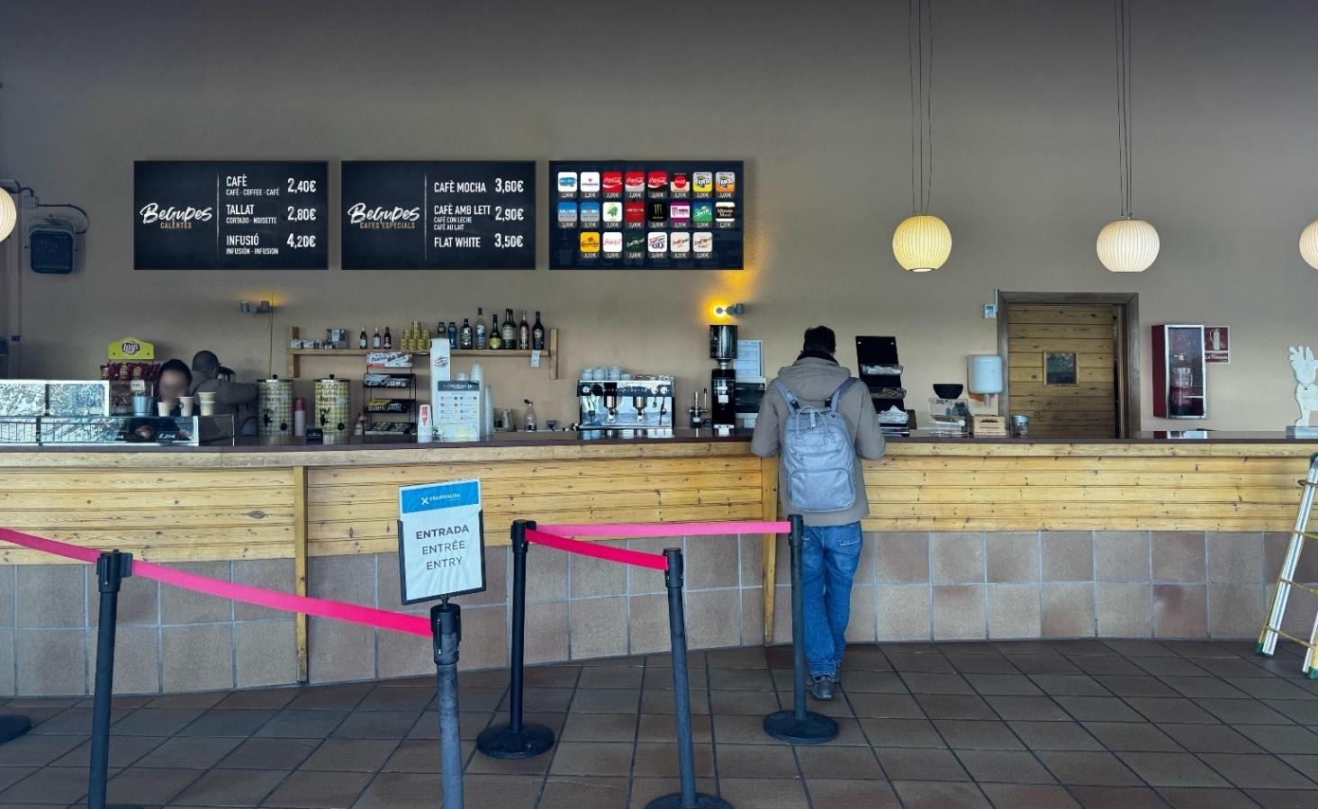 Menuboards Cafeteria El Forn