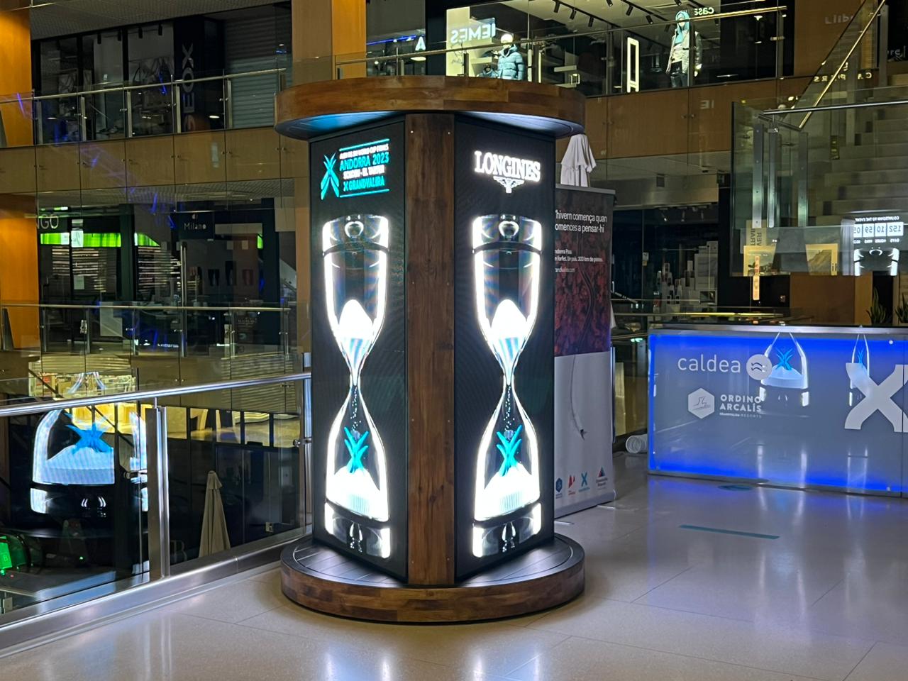 Rellotge interior Illa Carlemany